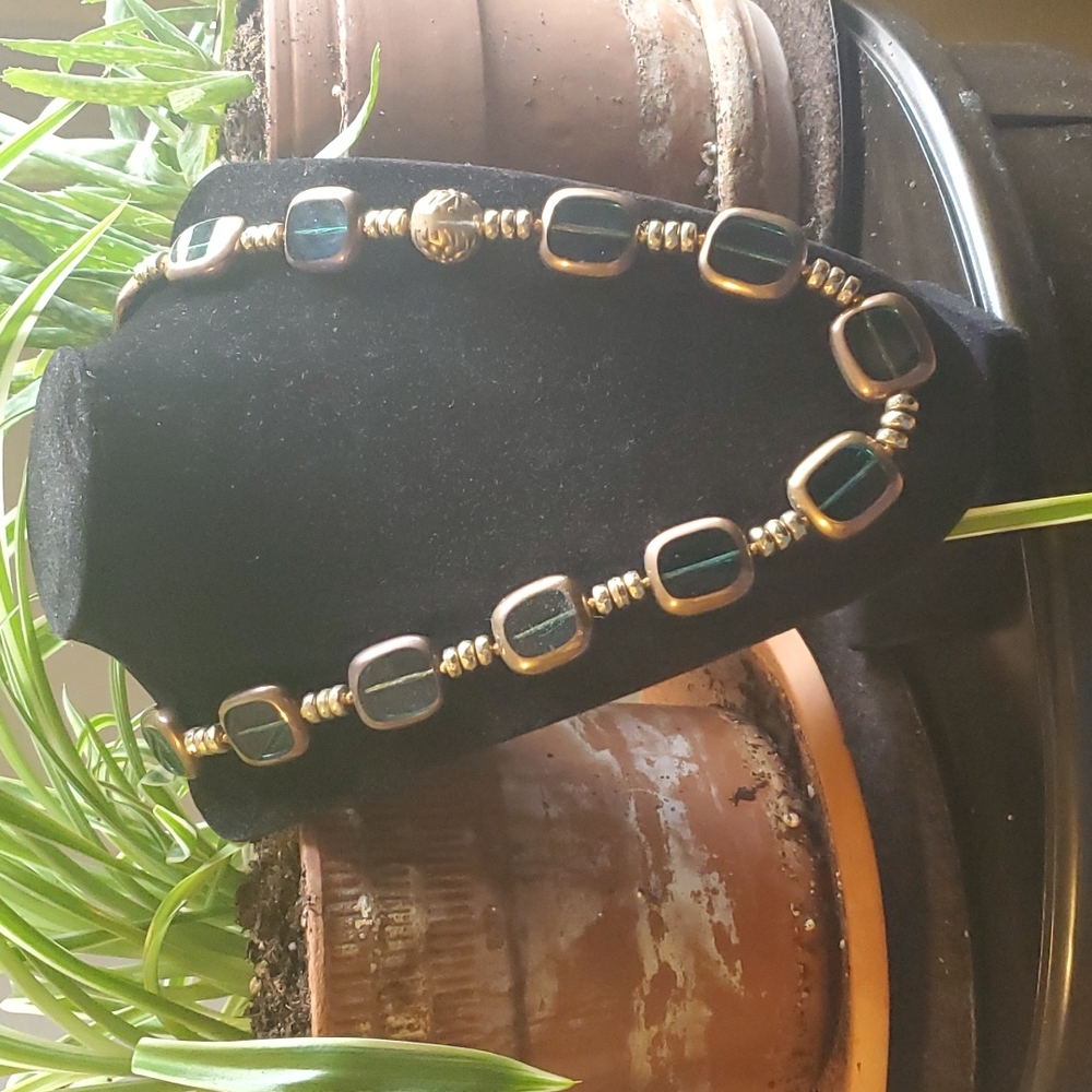 Necklace, Earrings, and Bracelet